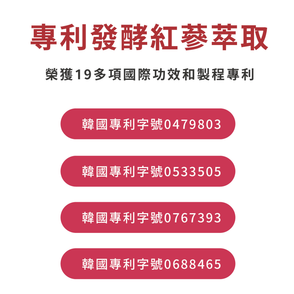 【精氣活力】穩尊榮 韓國紅嵾 胺基酸 (30顆/入)